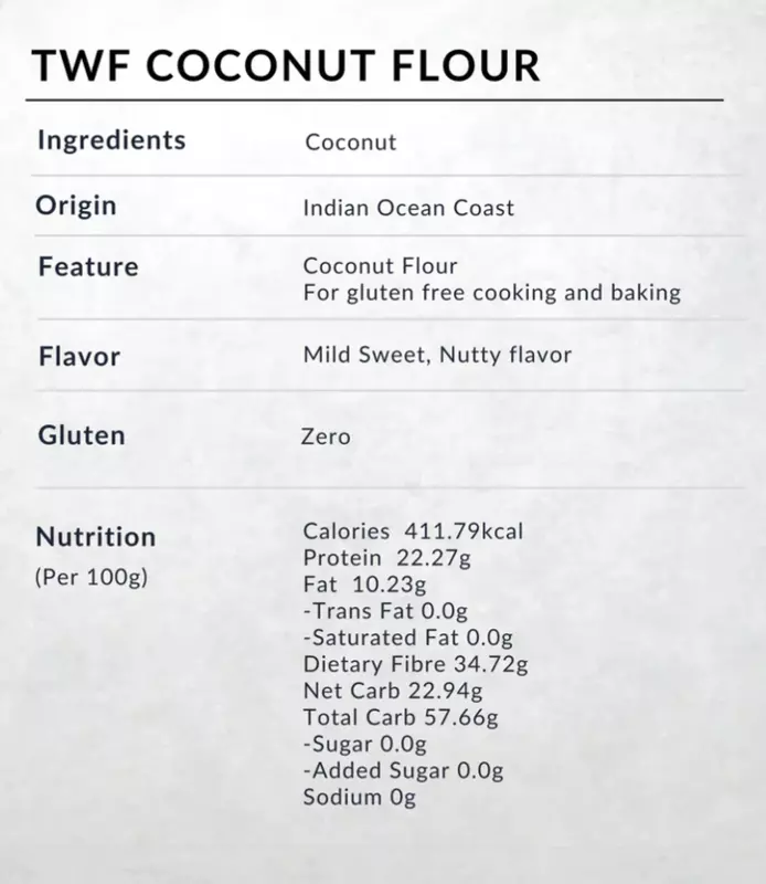Coconut Flour 200 Gms