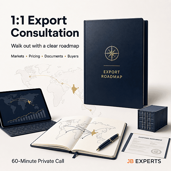 60-MINUTE 1:1 EXPORT BUSINESS CONSULTATION 60-MINUTE 1:1 EXPORT BUSINESS CONSULTATION