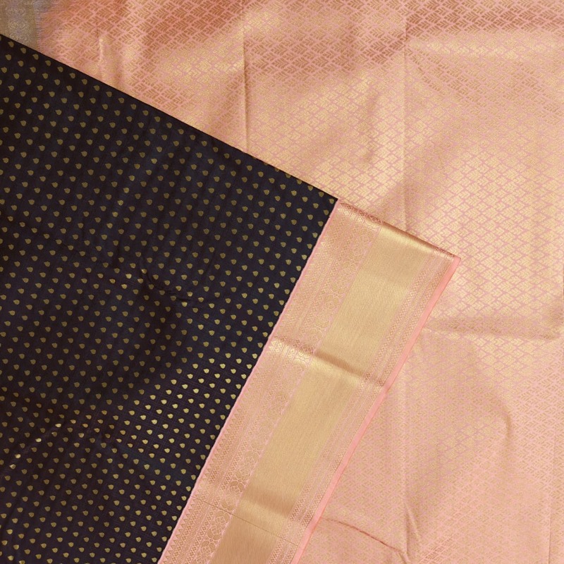 Semi Silk Coffee Brown Thousand Butta Peach