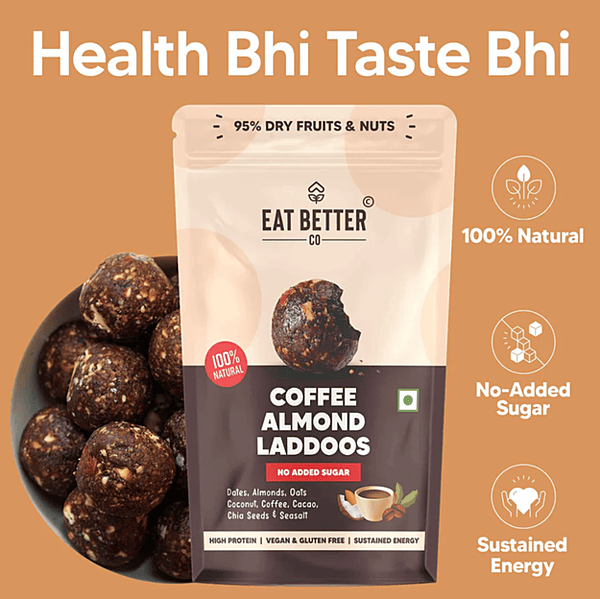 Better Laddoos-Coffee Almond 70 Gms