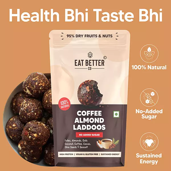 Better Laddoos-Coffee Almond 70 Gms