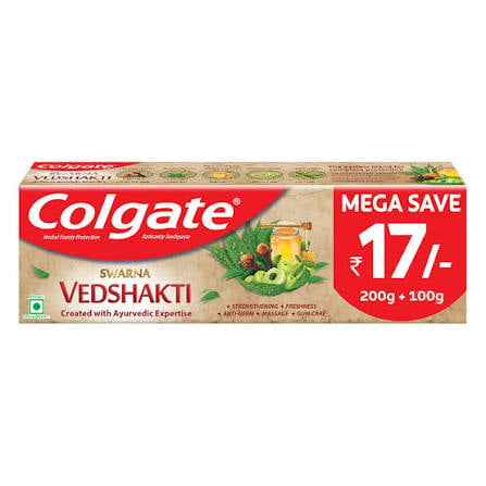 Colgate Swarna Vedshakti toothpaste 300g