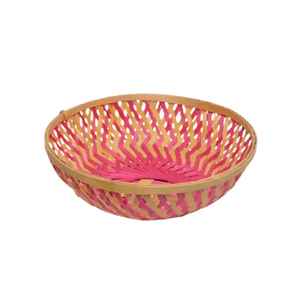 Bamboo Tokri basket for eco-friendly storage, gifting, and rustic organization