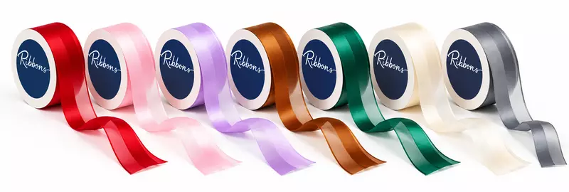 Luxe Half Satin Half Organza Ribbon