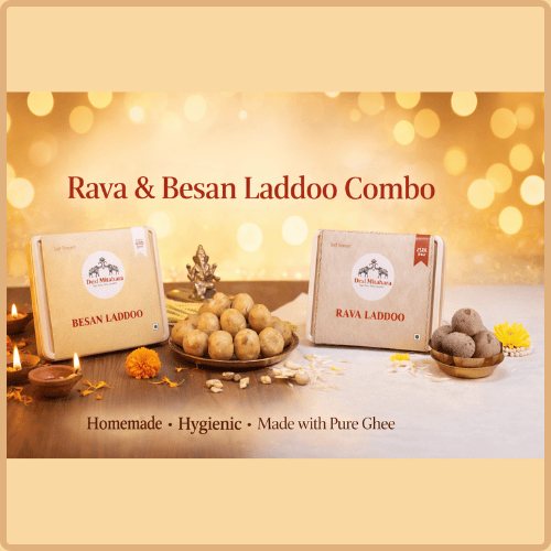 Rava-Besan Laddoo Combo