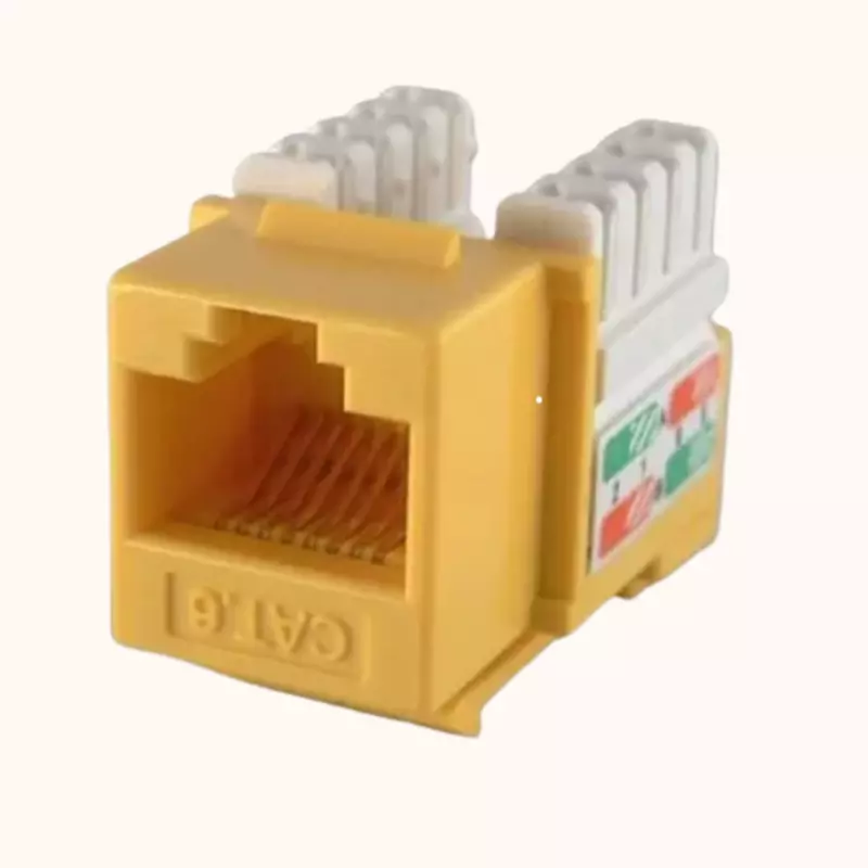 CommScope Cat6 Yellow LAN I/O (1375055-x)