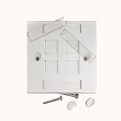 CommScope Cat6A Face plate-Quard (1859053-1)
