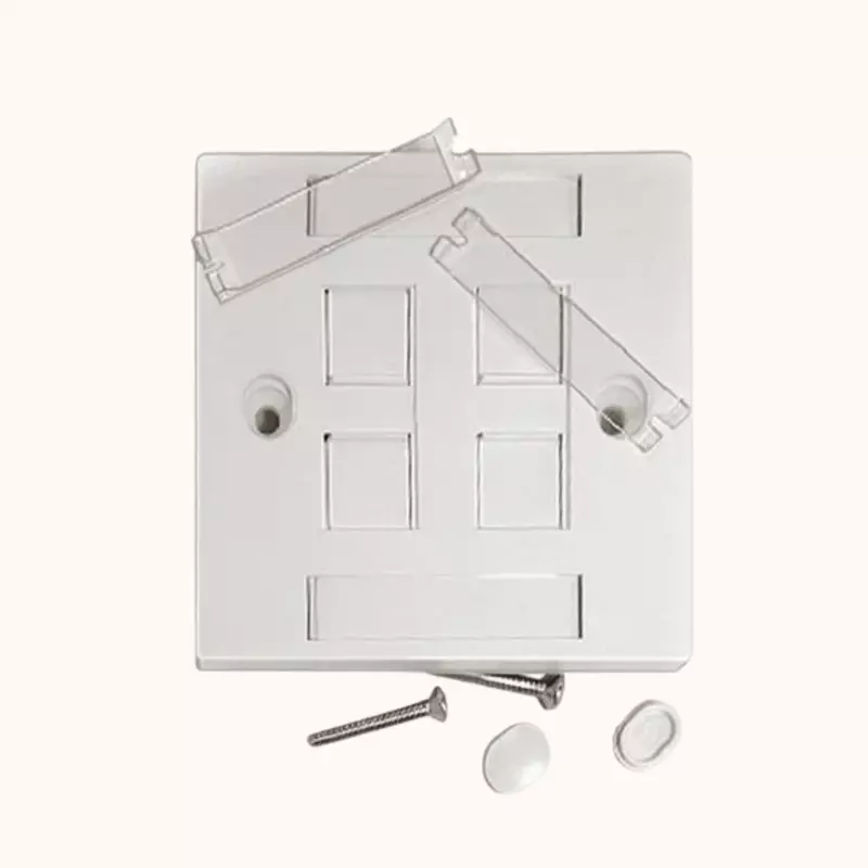 CommScope Cat6A Face plate-Quard (1859053-1)