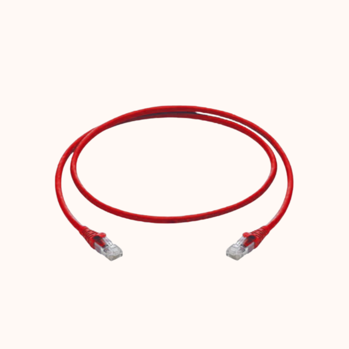 CommScope Cat6A Patch Cord Red-2 MTR (NPC6ASZZDB-XX002M)