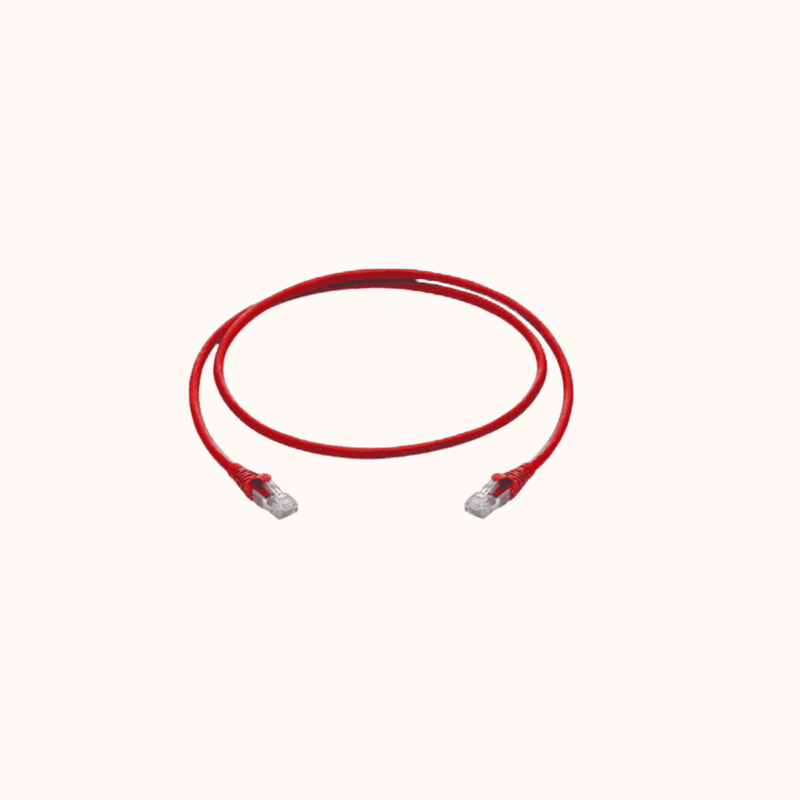CommScope Patch Cord Cat 6 1 MTR- Red, (NPC06UZDB-RD001M) CommScope Patch Cord Cat 6 1 MTR- Red, (NPC06UZDB-RD001M)