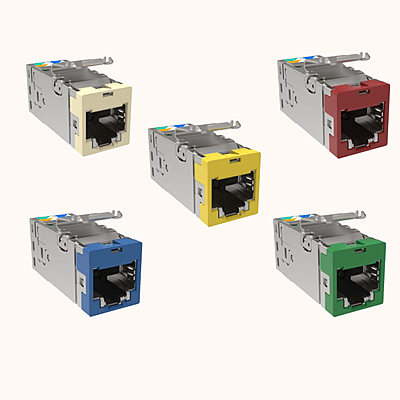 COMMSCOPE CAT6A Lan I/O GREY (2153449-X)