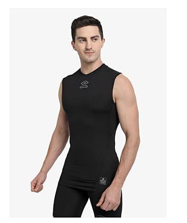 SHREY COMPRESSION SLEEVELESS TOP