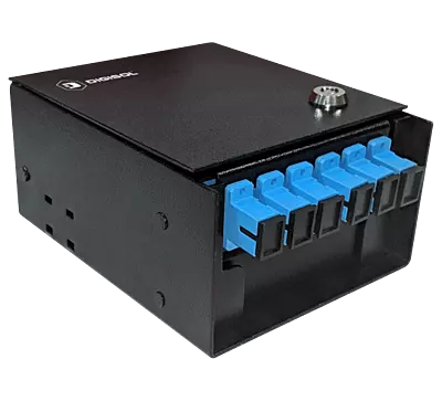 Digisol Enterprise ConvergeX Compact LIU (Light Interface Unit), Wall Mount Type, Din-Rail Design