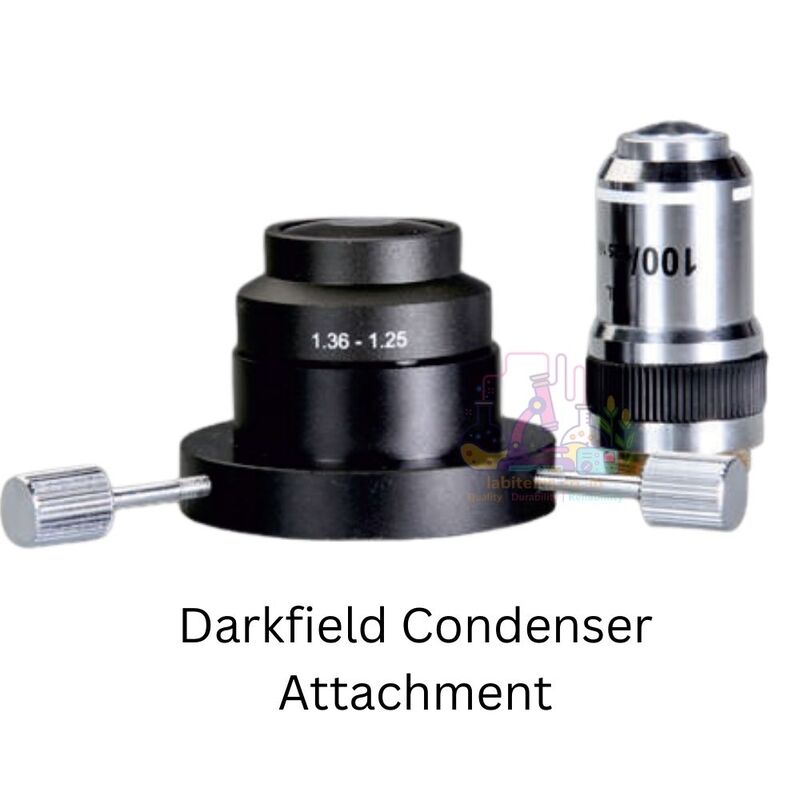 Darkfield Condenser Attachment | Research Microscope Darkfield Accessory