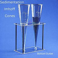 Cones, Imhoff, Sedimentation - Bottom Outlet