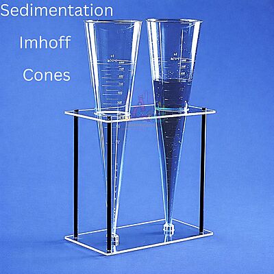 Cones, Imhoff, Sedimentation