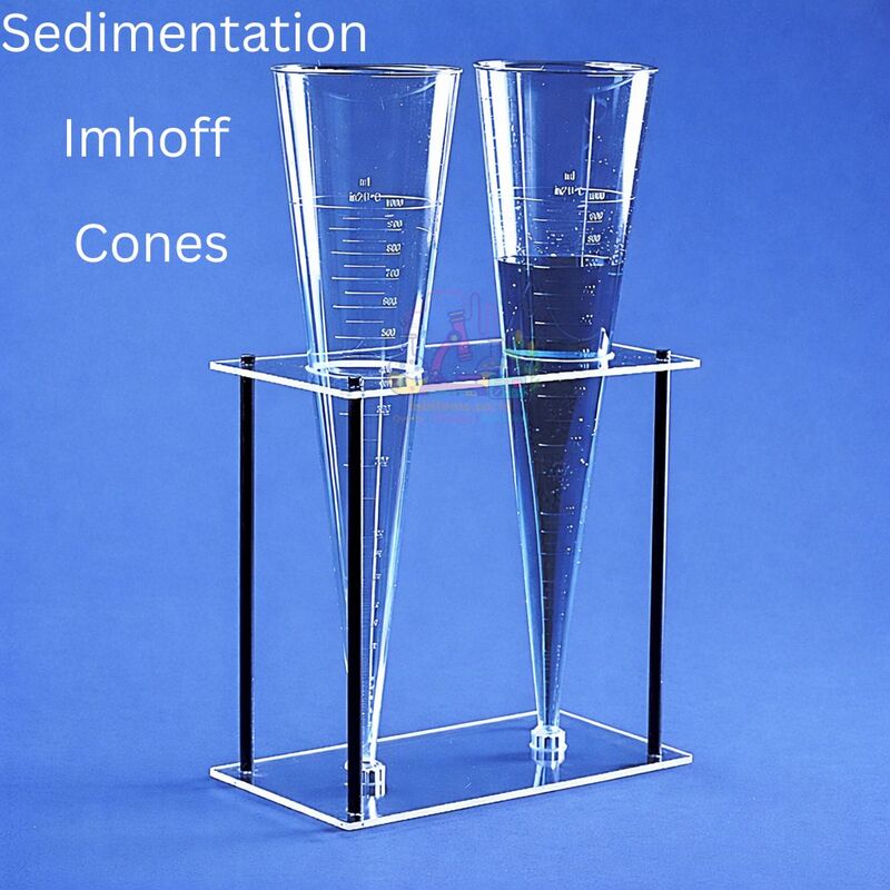 Cones, Imhoff, Sedimentation