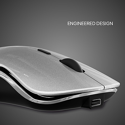 MOUSE CORDLESS ZEBION CONNECT-3(GREY) MOUSE CORDLESS ZEBION CONNECT-3(GREY)