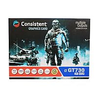 Consistent 730 Graphics Card | 4GB DDR3 | 64-bit | 4GB PCI-Express PCIe | DDR3 SDRAM | Graphics Card Consistent 730 Graphics Card | 4GB DDR3 | 64-bit | 4GB PCI-Express PCIe | DDR3 SDRAM | Graphics Card