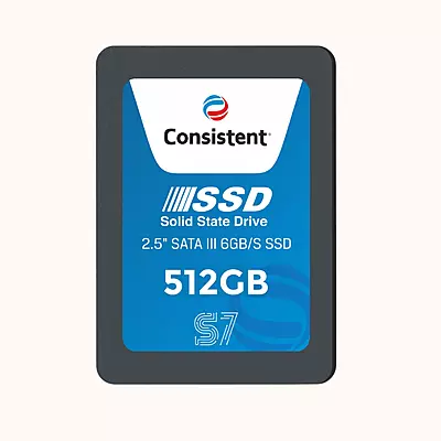 Consistent S7 SSD 512GB 2.5 Inch Sata Internal SSD-‎CTSSD512S6