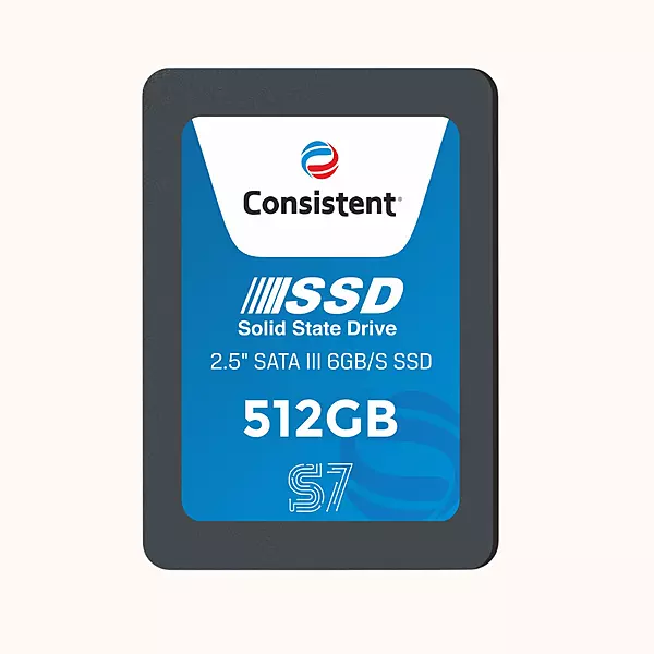 Consistent S7 SSD 512GB 2.5 Inch Sata Internal SSD-â€ŽCTSSD512S6