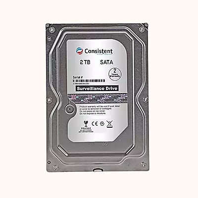 Consistent Sata 2 TB Desktop, Surveillance Systems Internal Hard Disk Drive (HDD)