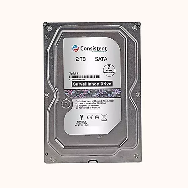 Consistent Sata 2 TB Desktop, Surveillance Systems Internal Hard Disk Drive (HDD)