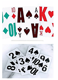 Contrast Enhancement Playing Cards