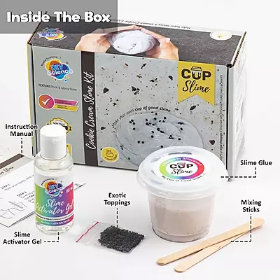 Cookie cream slime kit