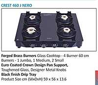 Stove Elica EL CT GT 4B 60 0460 Crest MI 1T J1M1S2 BB Nero-02 Stove Elica EL CT GT 4B 60 0460 Crest MI 1T J1M1S2 BB Nero-02