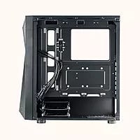 Cooler Master Mesh Computer Case - 280mm-Gaming Case, Black CMP520