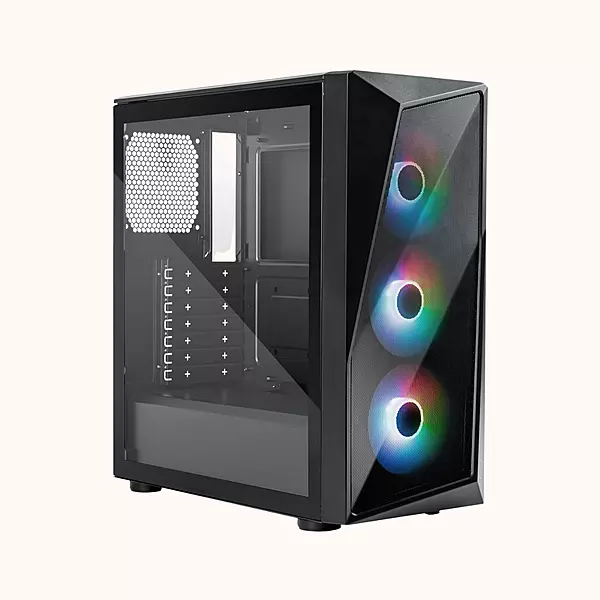 Cooler Master Mesh Computer Case - 280mm-Gaming Case, Black CMP520
