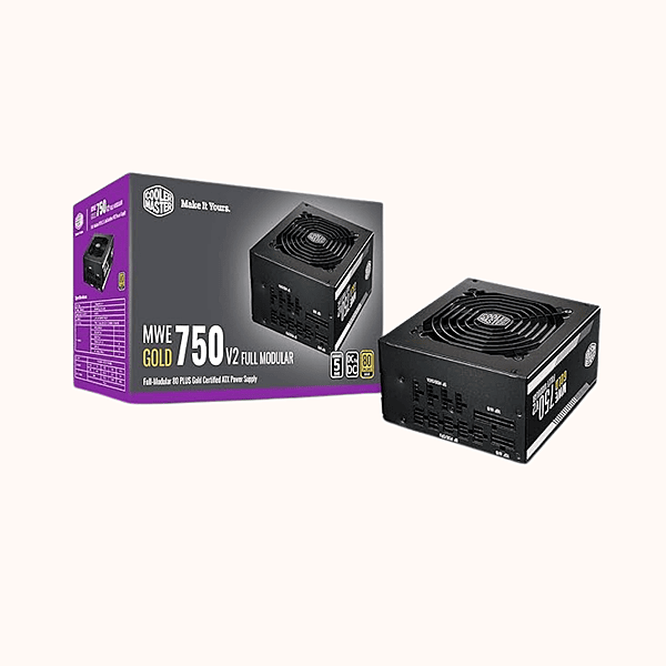 Cooler Master SMPS MWE750 V2 750 WATT FULLY MODULAR 80 PLUS GOLD (MPE-7501-AFAAG-IN)