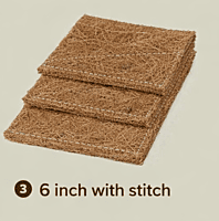 Coir Scrubber | Natural Coconut Fiber Cleaning Scrubber