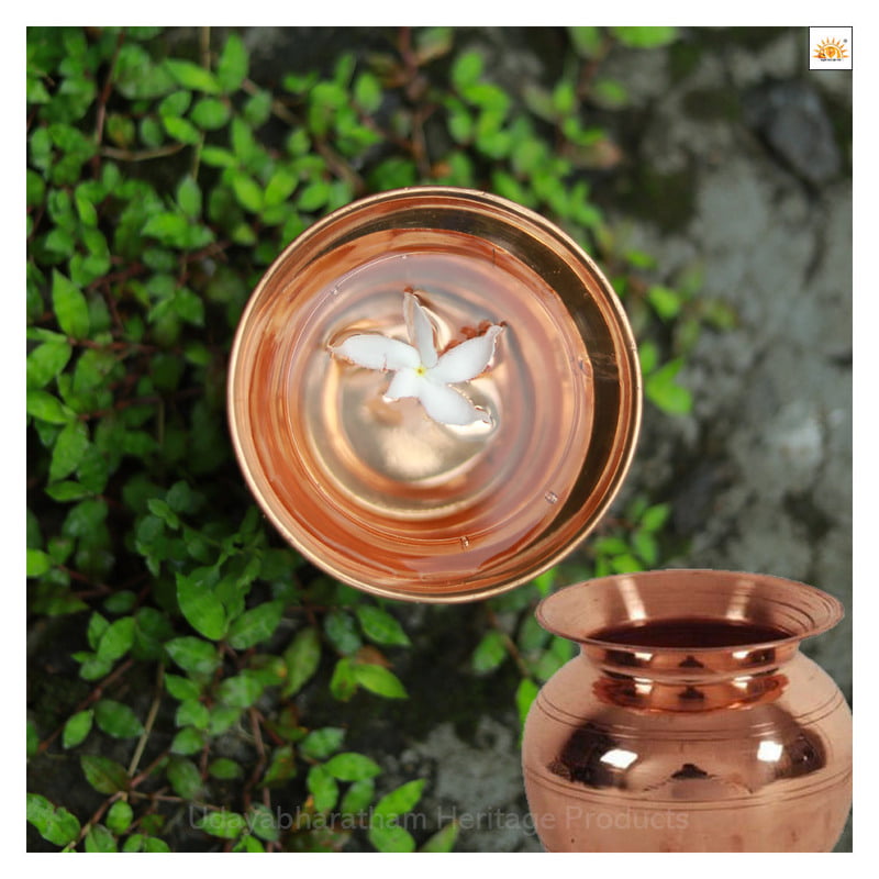 Copper Pooja Kalash - (9, Copper) Copper Pooja Kalash - (9, Copper)
