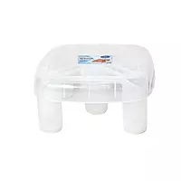 Kerolin Plastic Transparent Stool