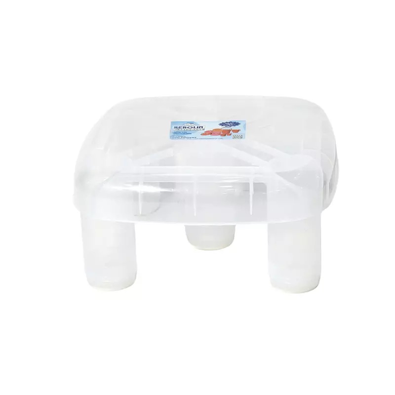 Kerolin Plastic Transparent Stool