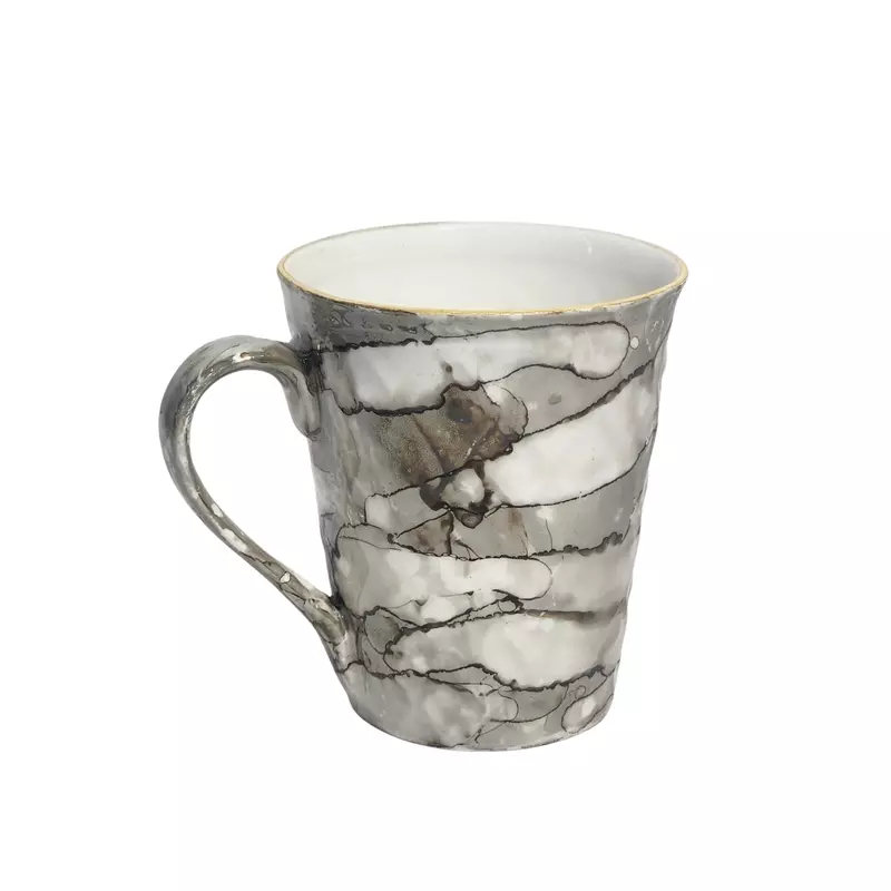 Ceramic Tea  Coffee  Milk Mug Gold Series