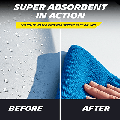 350 GSM 40 X 40 Cms 2pcs (2 Blue)