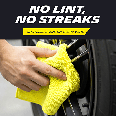 350 GSM 40x40 cms 6 pcs (3 blue & 3 yellow)