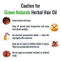 Growv Naturals Herbal Hair Oil 100ml | 100% Natural & Chemical-Free