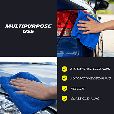 350 GSM 40 X 40 Cms 2pcs (2 Blue)