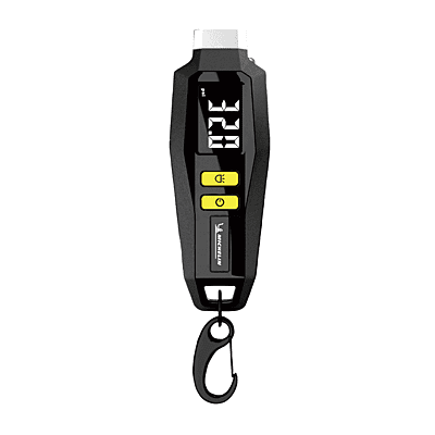 Digital Tyre Pressure Gauge With Keyring