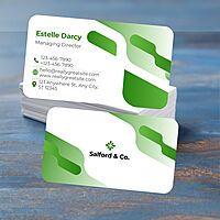 Rounded Corner Visiting Cards