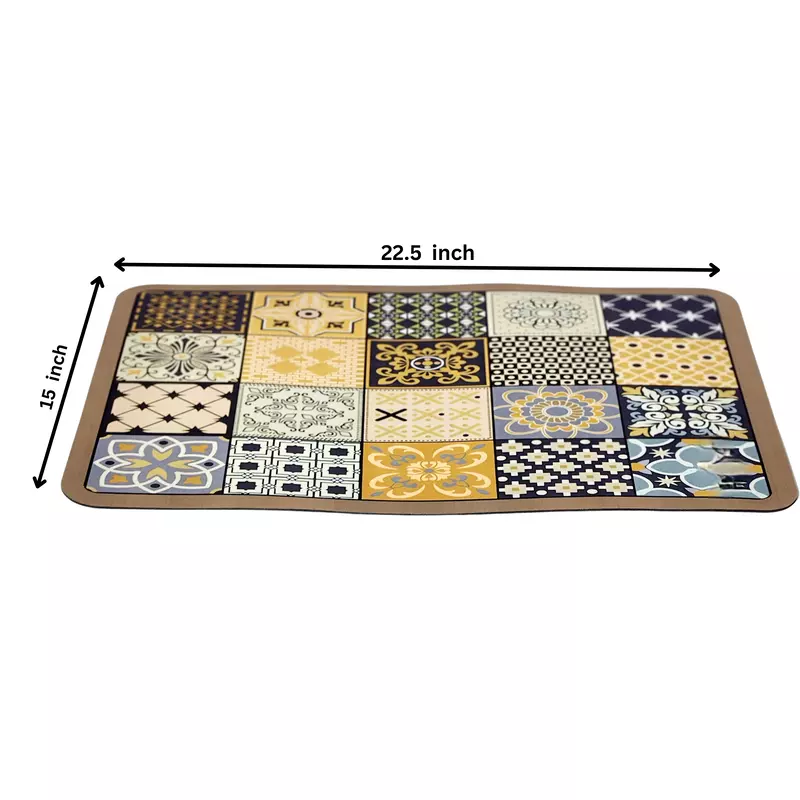 22.5*15 Decorative Printed Table Door Mat