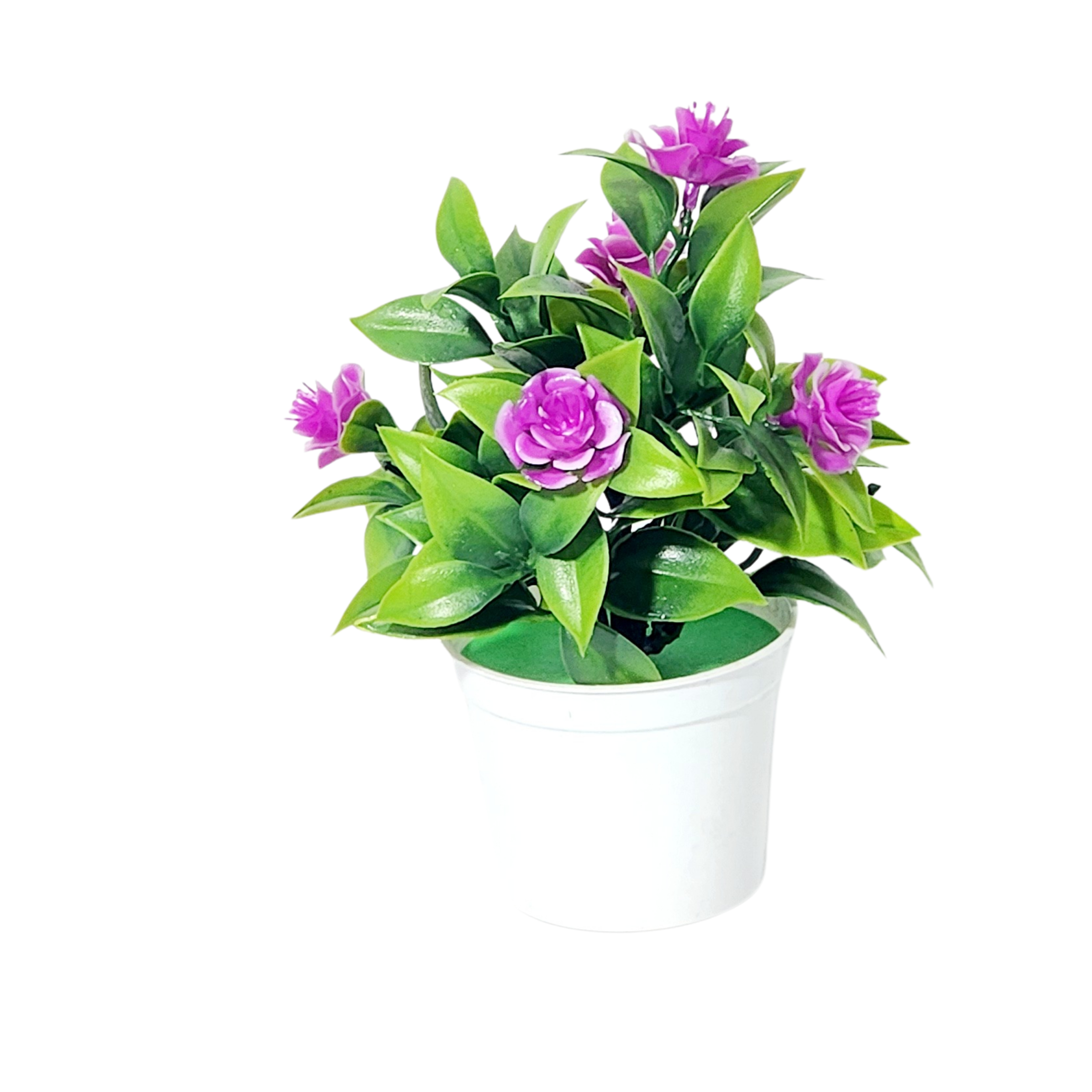 Artificial Planter with Sacred Lotus