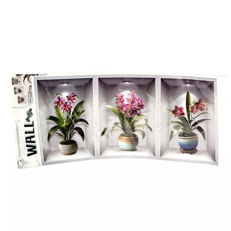 3D Wall Sticker Set of 3Pcs