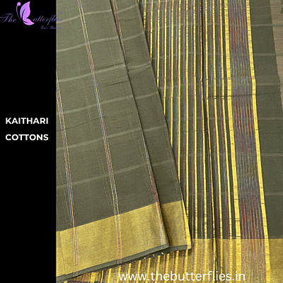 Handloom cotton SAREE  LMSSHCS14032