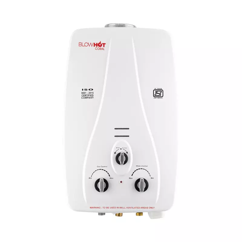 Gas geyser 6L heavy tank