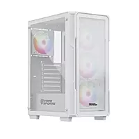 Core 200M Gaming Cabinet, Mid ATX - Black & White